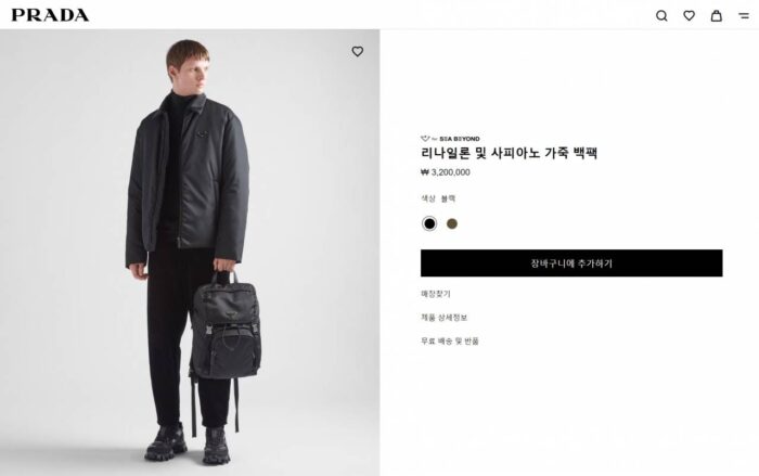 프라다 리나일론 백팩 레플리카 미러급 SA급 S급 고퀄리티 최상급 하이엔드 가방 [남성여성공용] - best 2