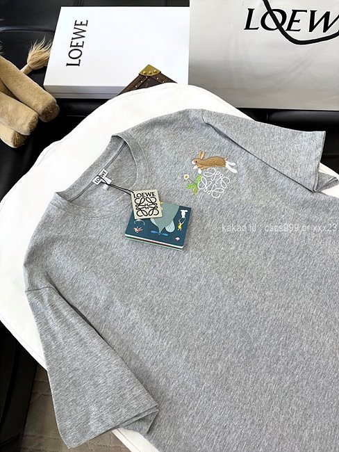 로에베 (2 color) 반팔 라운드티셔츠 레플리카 미러급 SA급 S급 고퀄리티 하이엔드 최상급 의류 [남성여성공용] - best 13