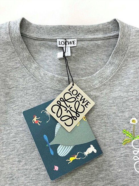 로에베 (2 color) 반팔 라운드티셔츠 레플리카 미러급 SA급 S급 고퀄리티 하이엔드 최상급 의류 [남성여성공용] - best 16