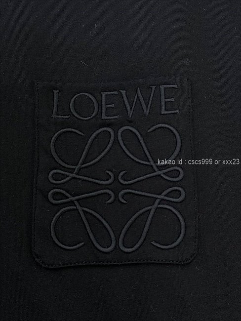 로에베 (2 color) 반팔 라운드티셔츠 레플리카 미러급 SA급 S급 고퀄리티 하이엔드 최상급 셀럽 의류 [남성여성공용] - best 16