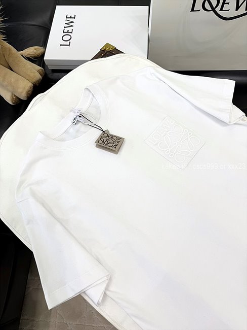 로에베 (2 color) 반팔 라운드티셔츠 레플리카 미러급 SA급 S급 고퀄리티 하이엔드 최상급 셀럽 의류 [남성여성공용] - best 23