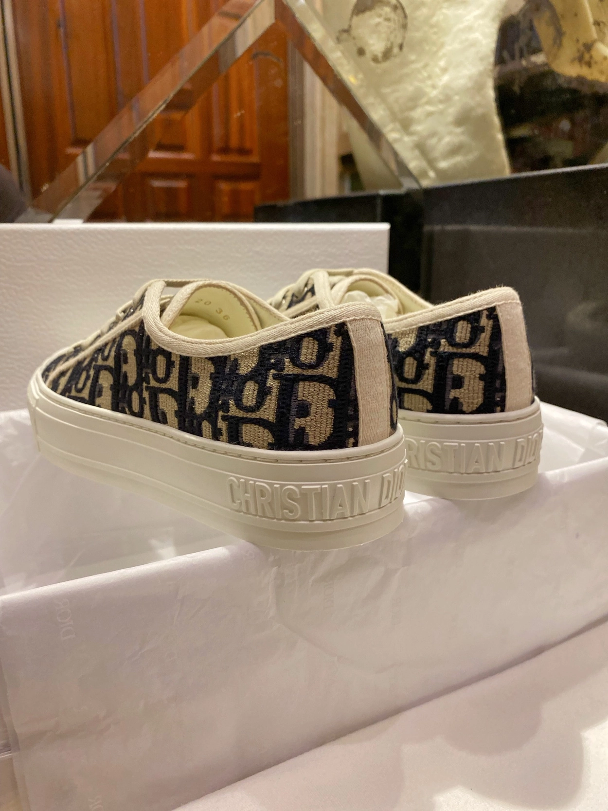 디올 레플리카 워크앤디올 오블리크 스니커즈 10