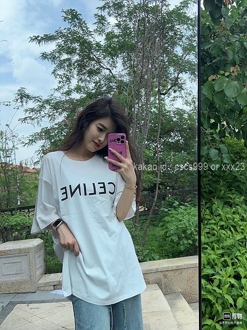 셀린느 반팔 라운드 티셔츠 레플리카 미러급 SA급 S급 고퀄리티 의류 [남성여성공용] - best 3