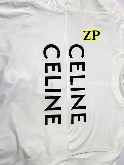 셀린느 반팔 라운드 티셔츠 레플리카 미러급 SA급 S급 고퀄리티 의류 [남성여성공용] - best 9