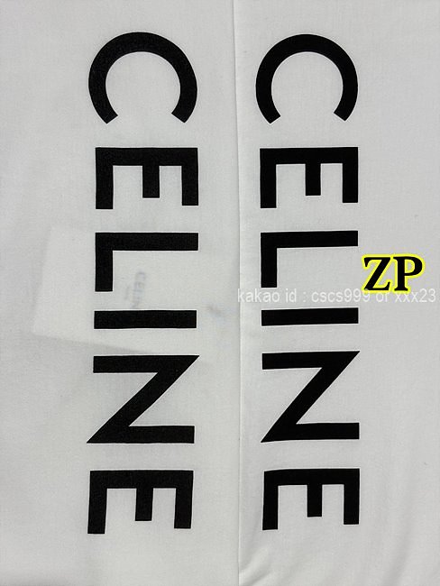 셀린느 반팔 라운드 티셔츠 레플리카 미러급 SA급 S급 고퀄리티 의류 [남성여성공용] - best 10