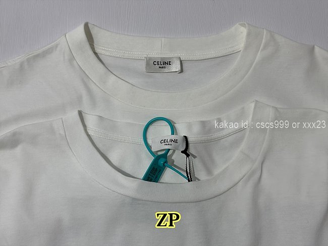 셀린느 반팔 라운드 티셔츠 레플리카 미러급 SA급 S급 고퀄리티 의류 [남성여성공용] - best 14
