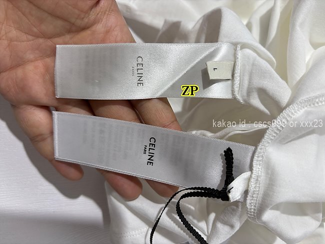 셀린느 반팔 라운드 티셔츠 레플리카 미러급 SA급 S급 고퀄리티 의류 [남성여성공용] - best 20