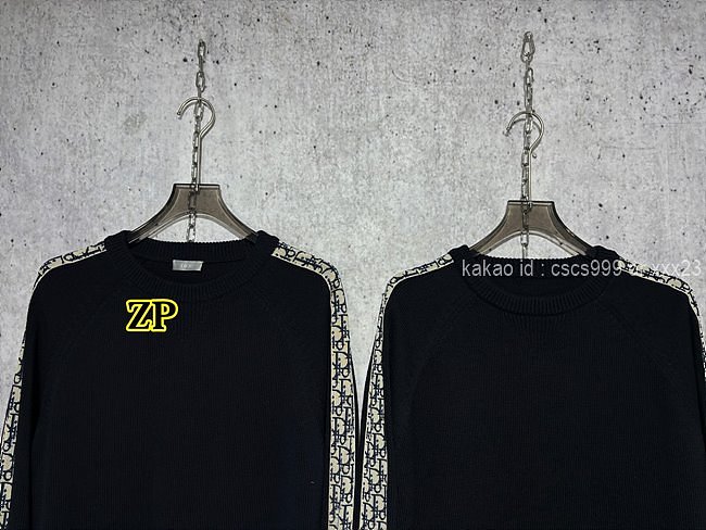 디올 긴팔 라운드 니트 레플리카 미러급 SA급 S급 고퀄리티 의류 [남성여성공용] - best 8