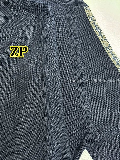 디올 긴팔 라운드 니트 레플리카 미러급 SA급 S급 고퀄리티 의류 [남성여성공용] - best 20