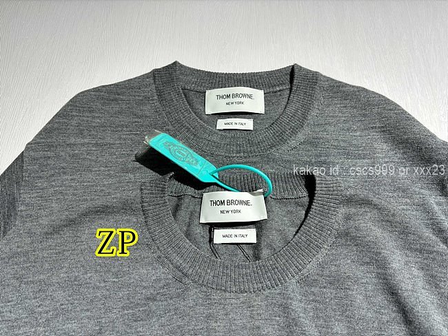 톰브라운 긴팔 니트 레플리카 미러급 SA급 S급 고퀄리티 의류 [남성여성공용] - best 8