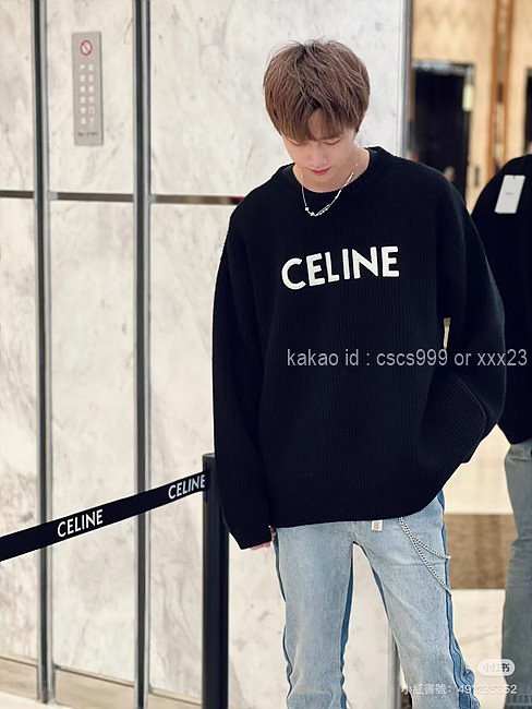 셀린느 긴팔 라운드 니트 레플리카 미러급 SA급 S급 고퀄리티 의류 [남성여성공용] - best 2