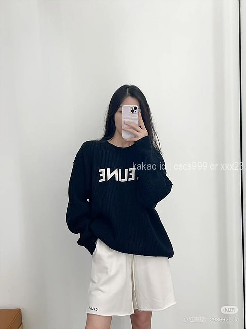 셀린느 긴팔 라운드 니트 레플리카 미러급 SA급 S급 고퀄리티 의류 [남성여성공용] - best 6