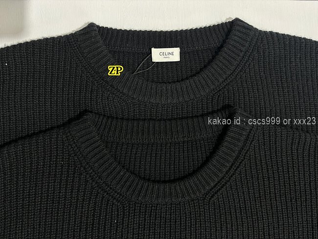 셀린느 긴팔 라운드 니트 레플리카 미러급 SA급 S급 고퀄리티 의류 [남성여성공용] - best 12