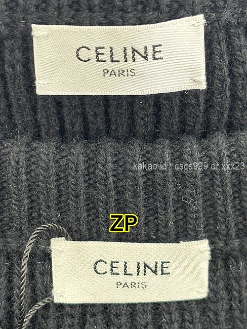 셀린느 긴팔 라운드 니트 레플리카 미러급 SA급 S급 고퀄리티 의류 [남성여성공용] - best 13