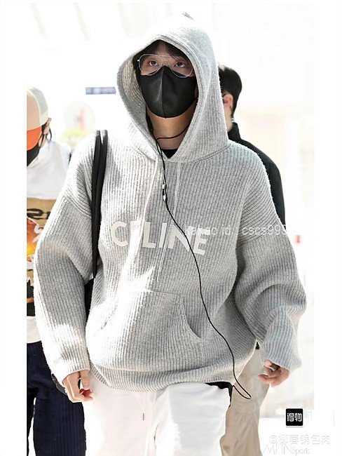 셀린느 후드 긴팔 니트 레플리카 미러급 SA급 S급 고퀄리티 의류 [남성여성공용] - best 2