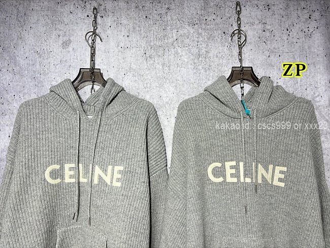 셀린느 후드 긴팔 니트 레플리카 미러급 SA급 S급 고퀄리티 의류 [남성여성공용] - best 9