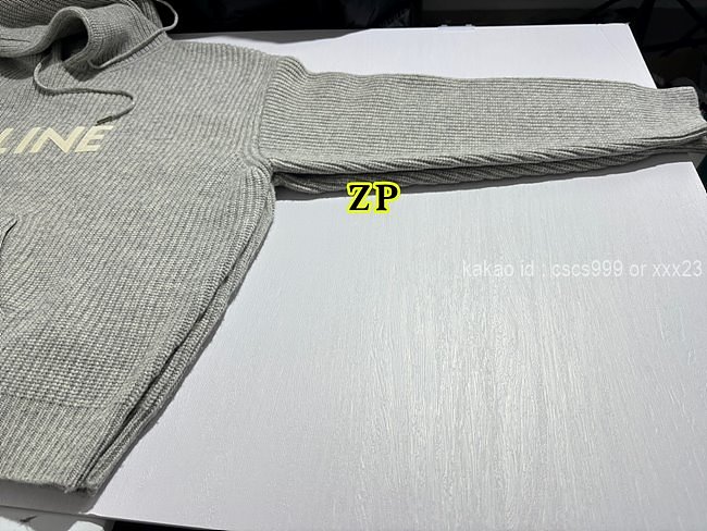 셀린느 후드 긴팔 니트 레플리카 미러급 SA급 S급 고퀄리티 의류 [남성여성공용] - best 19