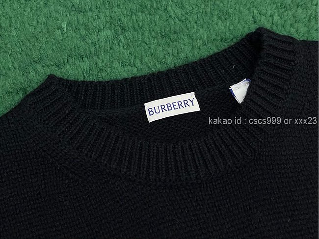 버버리 긴팔 라운드 니트 (2 color) 레플리카 미러급 SA급 S급 고퀄리티 의류 [남성여성공용] - best 17