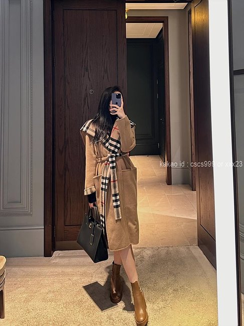 버버리 후드 코트 레플리카 미러급 SA급 S급 고퀄리티 의류 [여성] - best 6