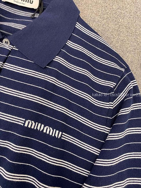 미우미우 긴팔 카라 니트 레플리카 미러급 SA급 S급 고퀄리티 의류 [여성] - best 11