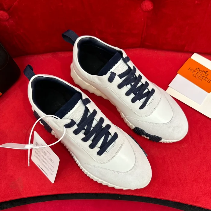 에르메스 바운싱 카프스킨 고트스킨 네이비 레플리카 미러급 SA급 S급 고퀄리티 신발 스니커즈 운동화 [남성여성공용] best  9