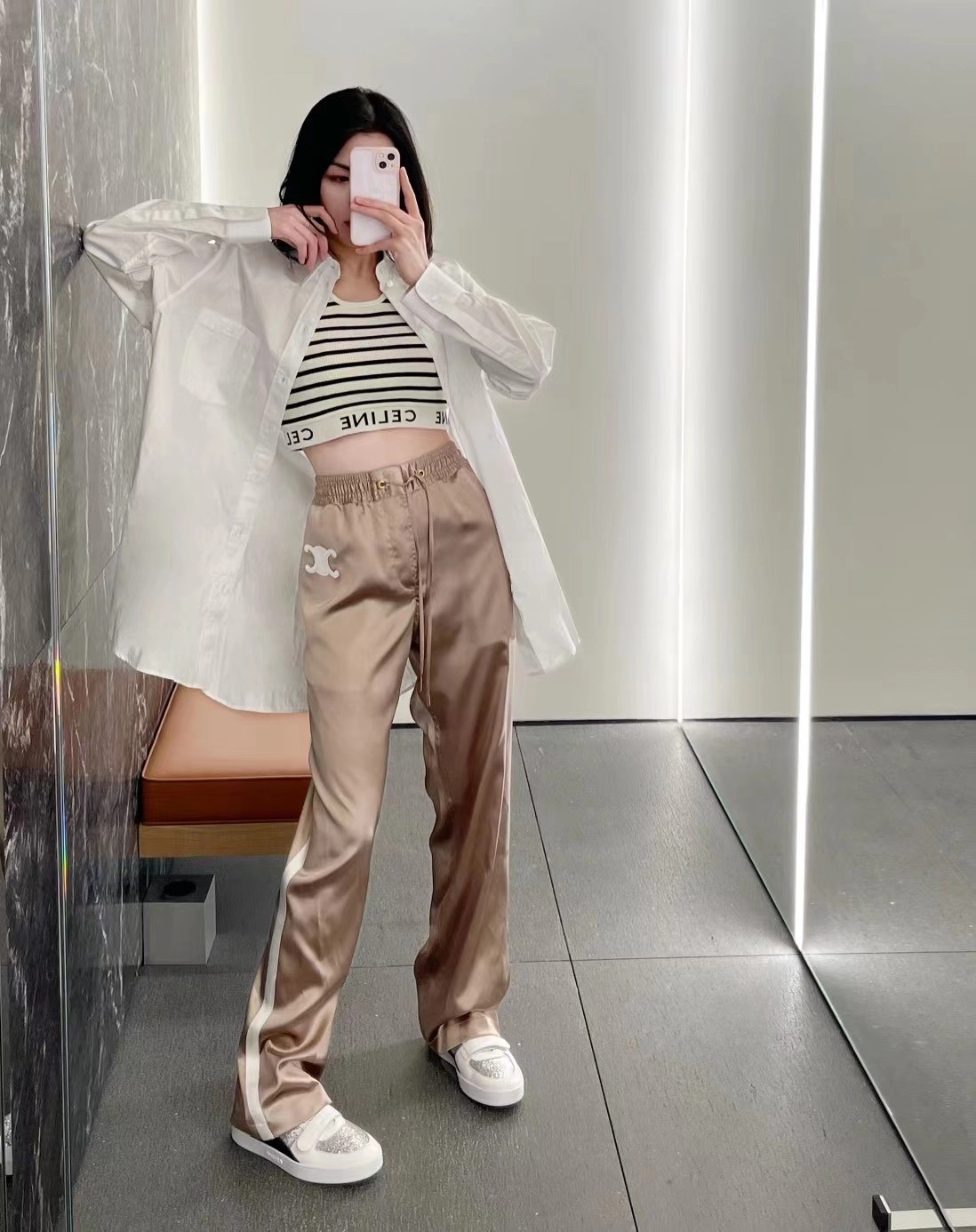 [TJ] 셀린느 레플리카 스포츠 니트 브라탑 베스트 9