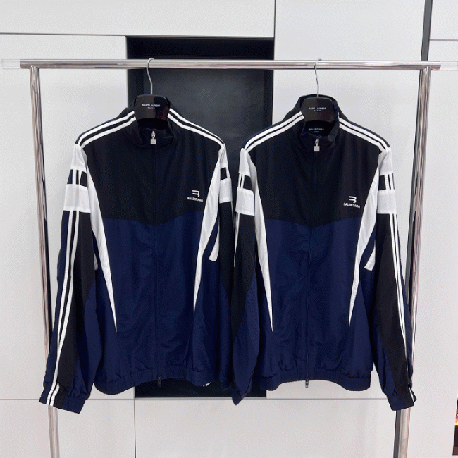 발렌시아가 레플리카 스포티 B 레귤러 트랙수트 자켓 [블랙]