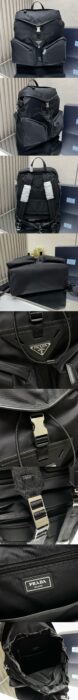 프라다 리나일론 및 가죽 백팩 PA-2VZ108 (2 color) 레플리카 미러급 SA급 S급 고퀄리티 가방 [남성] 최상급 하이엔드 - best 3