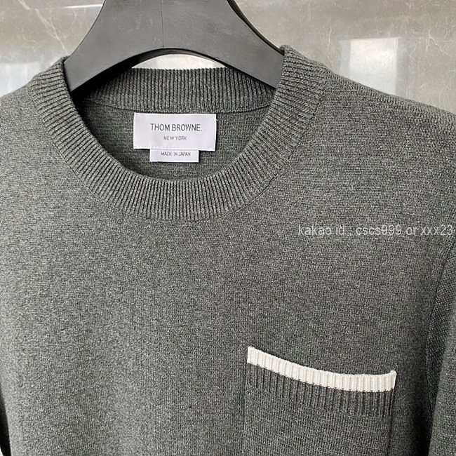 톰브라운 긴팔 라운드 니트 (2 color) 레플리카 미러급 SA급 S급 고퀄리티 의류 [남성여성공용] 최상급 하이엔드 - best 23
