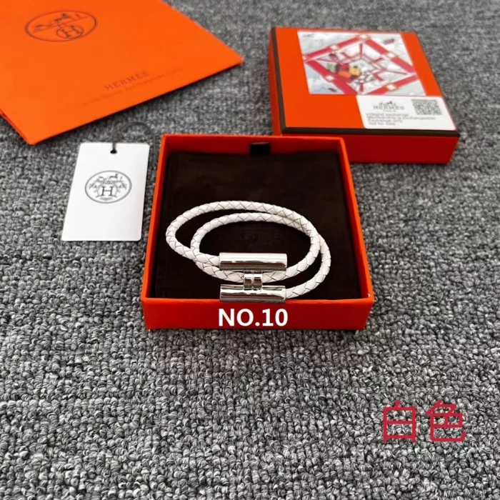 에르메스 은색 H 편직 팔찌 (10COLOR) 레플리카 미러급 SA급 S급 고퀄리티  [남성여성공용] - best 11