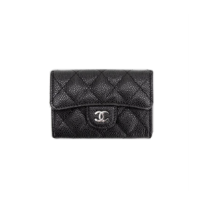 샤넬 레플리카 카드지갑 케비어 은장 A80799