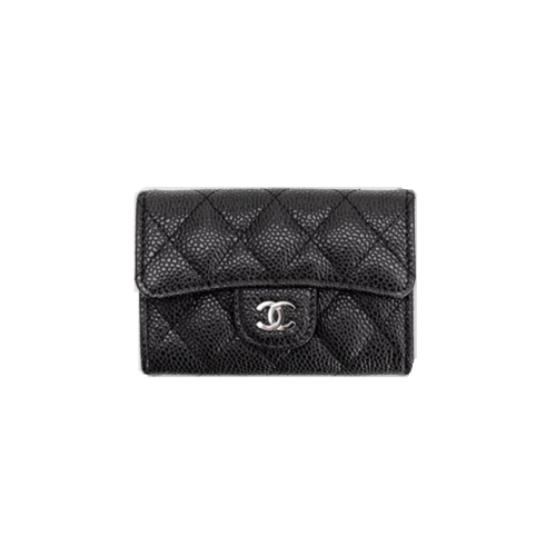 샤넬-레플리카-카드지갑-케비어-은장-a80799-명품 레플리카 미러 SA급 샤넬 레플리카 카드지갑 케비어 은장 A80799