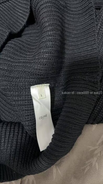 2026.02.22_[김ㅇㅇ 고객님 주문제품 검수사진] 셀린느 후드 니트티 레플리카 미러급 SA급 S급 고퀄리티 하이엔드 최상급 이미테이션  11