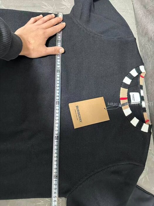 2026.02.22_[원ㅇㅇ 고객님 주문제품 검수사진] 버버리 긴팔 라운드 니트티 레플리카 미러급 SA급 S급 고퀄리티 하이엔드 최상급 이미테이션  3