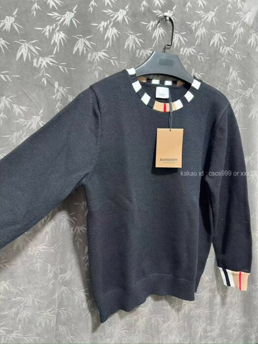 2026.02.22_[원ㅇㅇ 고객님 주문제품 검수사진] 버버리 긴팔 라운드 니트티 레플리카 미러급 SA급 S급 고퀄리티 하이엔드 최상급 이미테이션  9