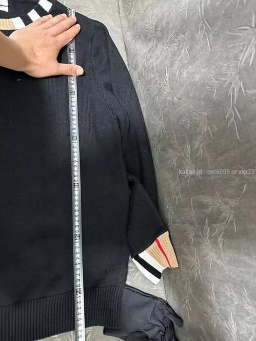 2026.02.22_[원ㅇㅇ 고객님 주문제품 검수사진] 버버리 긴팔 라운드 니트티 레플리카 미러급 SA급 S급 고퀄리티 하이엔드 최상급 이미테이션  10