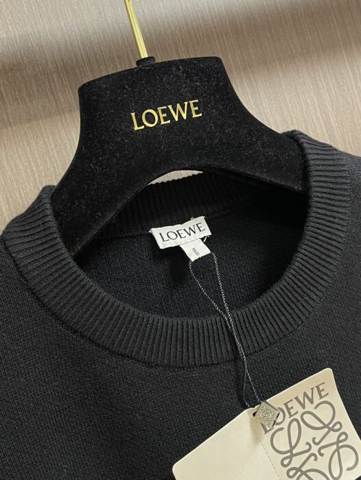 로에베 스웨터 - 코튼 & 비스코스 (블랙,화이트) 레플리카 미러급 SA급 S급 고퀄리티 하이엔드 최상급 의류 [남성여성공용] - best 6