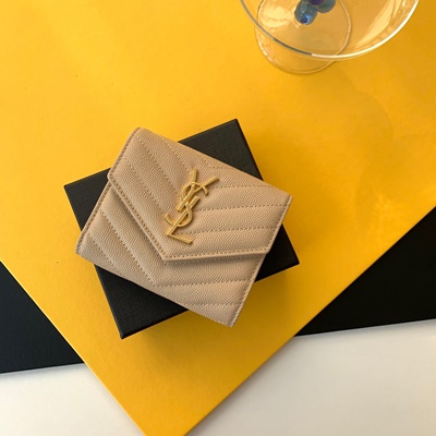 생로랑 컴팩트 3단 모노그램 지갑 (3 color) 레플리카 미러급 SA급 S급 고퀄리티 지갑 [여성] - best 2