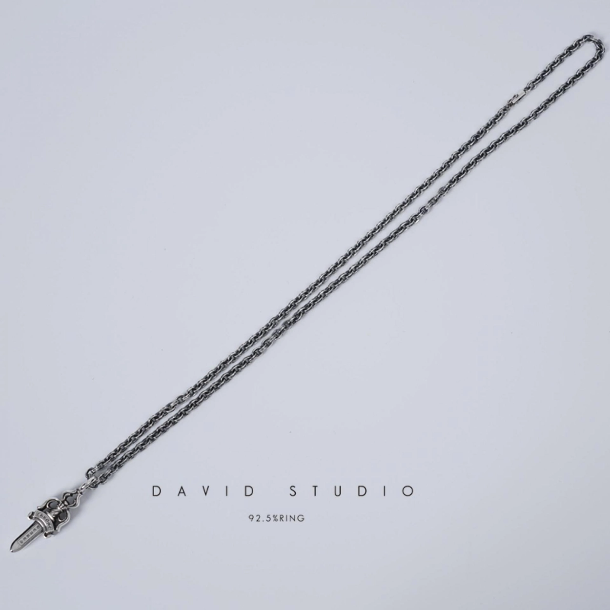 크롬하츠 대거 팬던트 페이퍼체인 목걸이 레플리카 미러급 SA급 S급 고퀄리티 [남성여성공용] - thebest 4