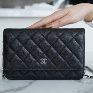 샤넬 클래식 WOC 캐비어 은장 [블랙] 레플리카 미러급 SA급 S급 고퀄리티 가방 크로스백 best [여성]