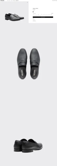 프라다 사피아노 가죽 로퍼 레플리카 미러급 SA급 S급 고퀄리티 신발 구두 best [남성] 2