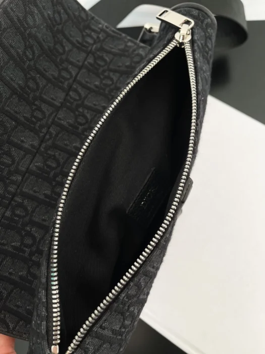 디올 새들백 블랙 오블리크 자카드 레플리카 미러급 SA급 S급 고퀄리티 가방 숄더백 [남성여성공용] best  9