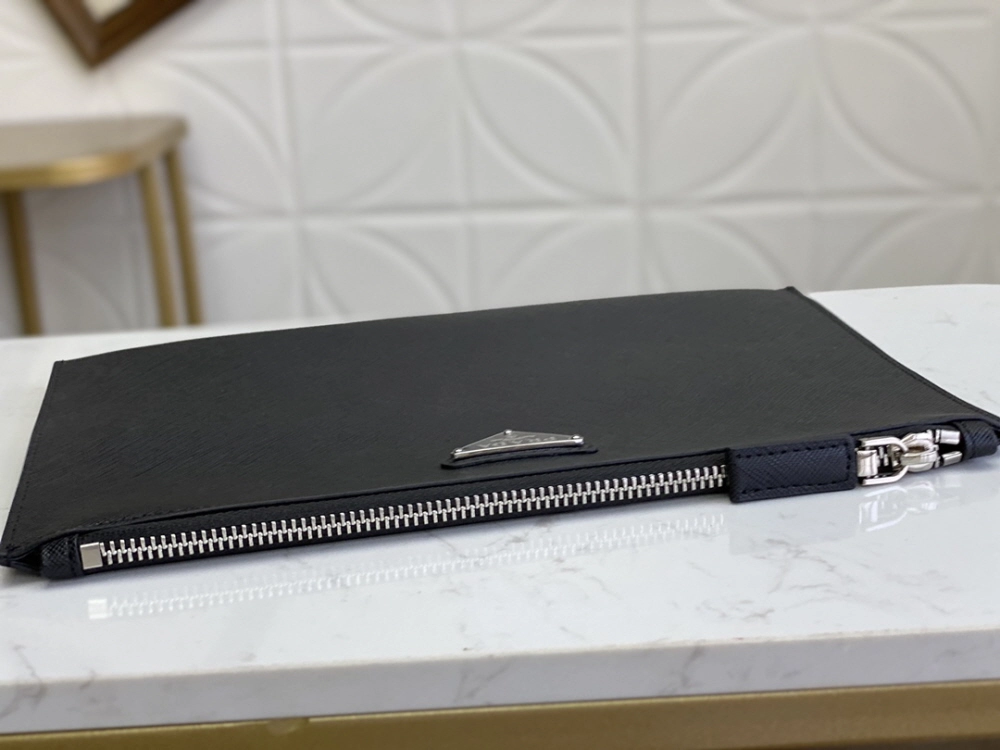 프라다 사피아노 삼각로고 클러치 레플리카 미러급 SA급 S급 고퀄리티 best [남성여성공용] 4