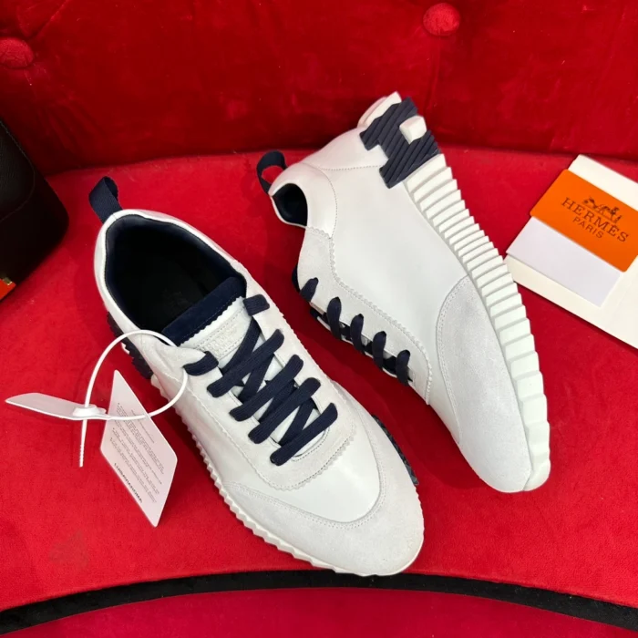 에르메스 바운싱 카프스킨 고트스킨 네이비 레플리카 미러급 SA급 S급 고퀄리티 신발 스니커즈 운동화 [남성여성공용] 최상급 하이엔드 - thebest 12