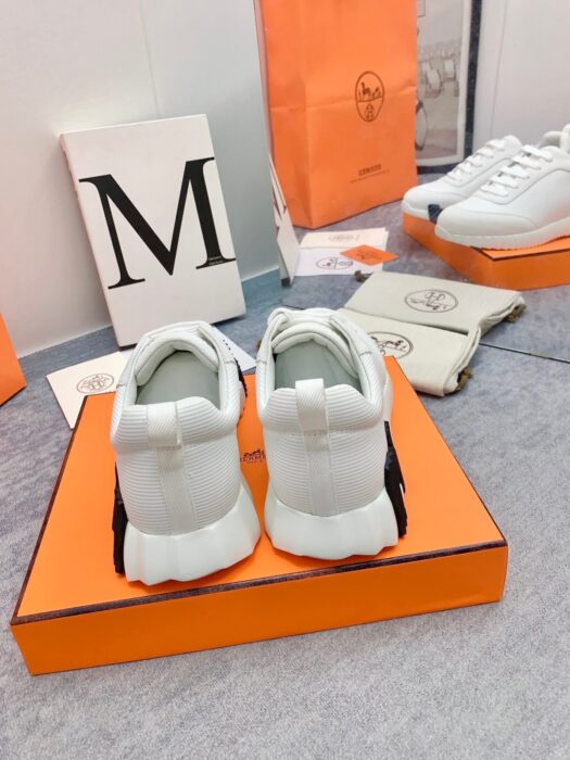 에르메스 바운싱 스니커즈 화이트(H블랙) 레플리카 미러급 SA급 S급 고퀄리티 최상급 하이엔드 신발 [남성여성공용] - thebest 6