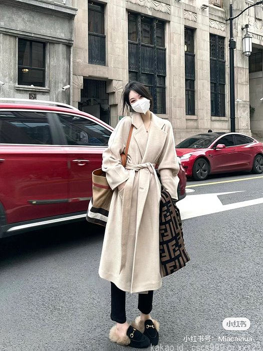 막스마라 롱코트 레플리카 미러급 SA급 S급 고퀄리티  [여성] - best