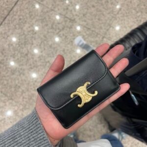 셀린느 트리옹프 플랩 카드 지갑 CE-10I583 레플리카 미러급 SA급 S급 고퀄리티 지갑 [여성] 최상급 하이엔드 - best