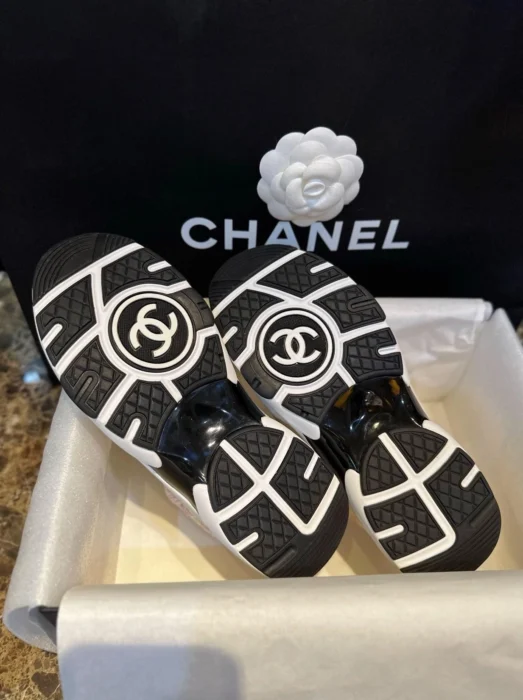 샤넬 CC 로고 트위드 스니커즈 핑크 레플리카 미러급 SA급 S급 고퀄리티 신발 [여성] 11