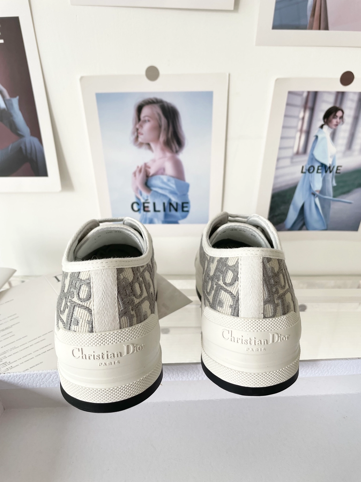 디올 오블리크 자수 로우탑 스니커즈 3칼라 레플리카 미러급 SA급 S급 고퀄리티 신발  [여성] - best 5