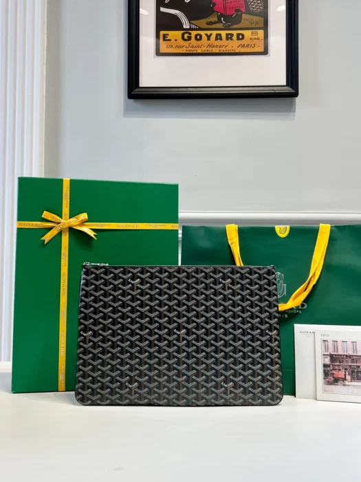 고야드 세나 클러치 MGM 블랙 레플리카 미러급 SA급 S급 고퀄리티  [남성여성공용] 3